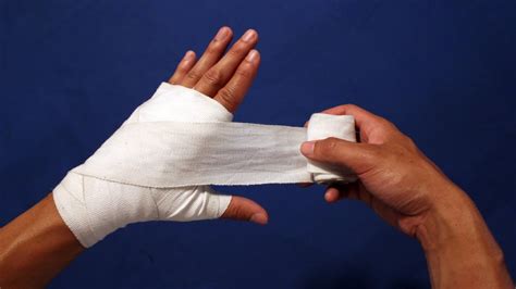 wrapping hands for boxing